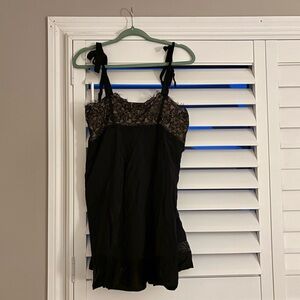 VINTAGE For Love And Lemons Black Lace Dress